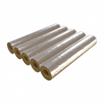 Цилиндр навивной гидрофобизированный из минеральной ваты на основе горных пород базальтовой группы кашированный неармированной алюминиевой фольгой RWL 80 Кф1, РОКВУЛ