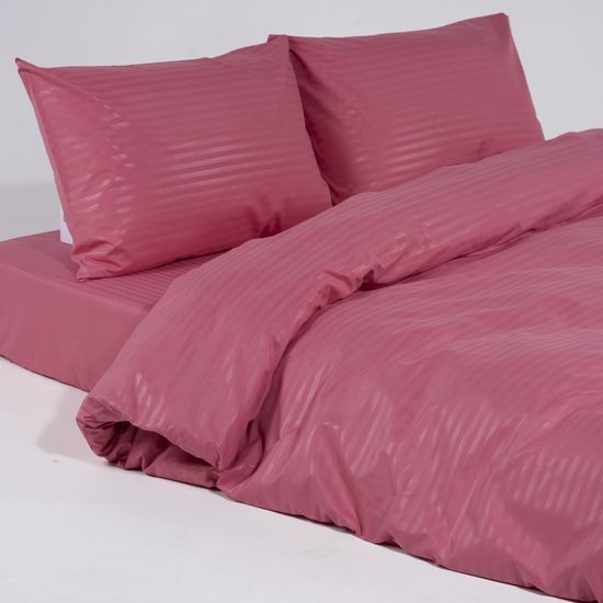 Пододеяльник Теа Rose , страйп полисатин  150x215  HOMY