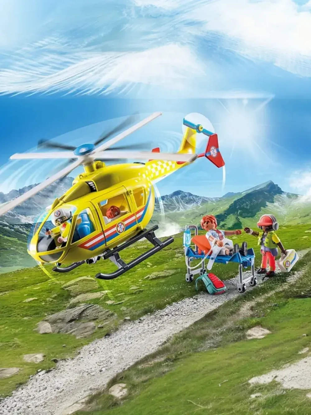 Набор Медицинский вертолет Playmobil 71203