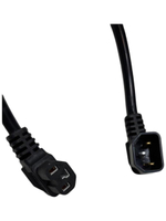 Провод кабель удлинитель 30 см С13 папа-мама для электровелосипеда