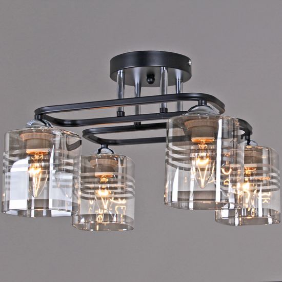 70209-0.3-04 BK+CR светильник потолочный