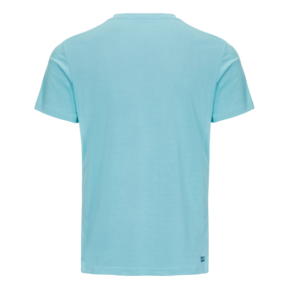 Мужское теннисное поло BIDI BADU Ted Tech T-Shirt Men - Light Blue