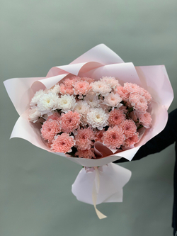 Букет цветов Персиковый микс