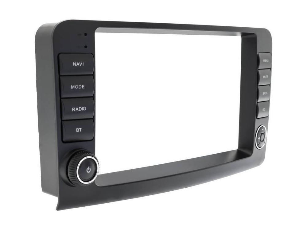 Магнитола для Mercedes-Benz GL (X164), ML (W164) 2005-2012 (рамка с крутилками и кнопками) - Carmedia EW-9950 QLed+2K, Android 12, TS10, CarPlay, 4G SIM-слот