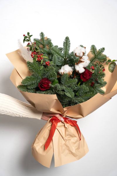 10 зимних букетов для Нового года — идеи и советы