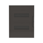 Щит распределительный 24 мод встраиваемый для полых стен FRAME, белый, с тониров. дверцей, с 4 шинами PEN DKC