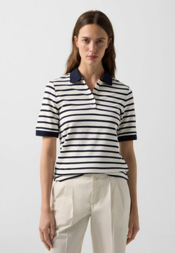 Блузка BOGNER REA в сине-белом цвете