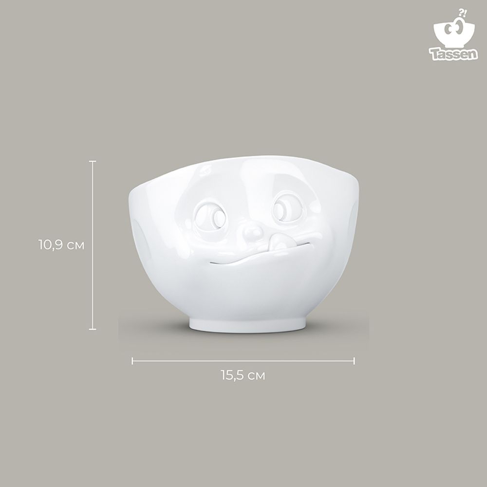 Чаша Tasty, 500 мл, белая