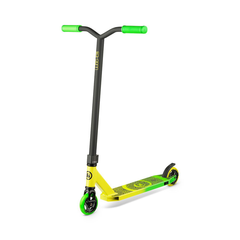 Самокат HIPE H1 yellow/green