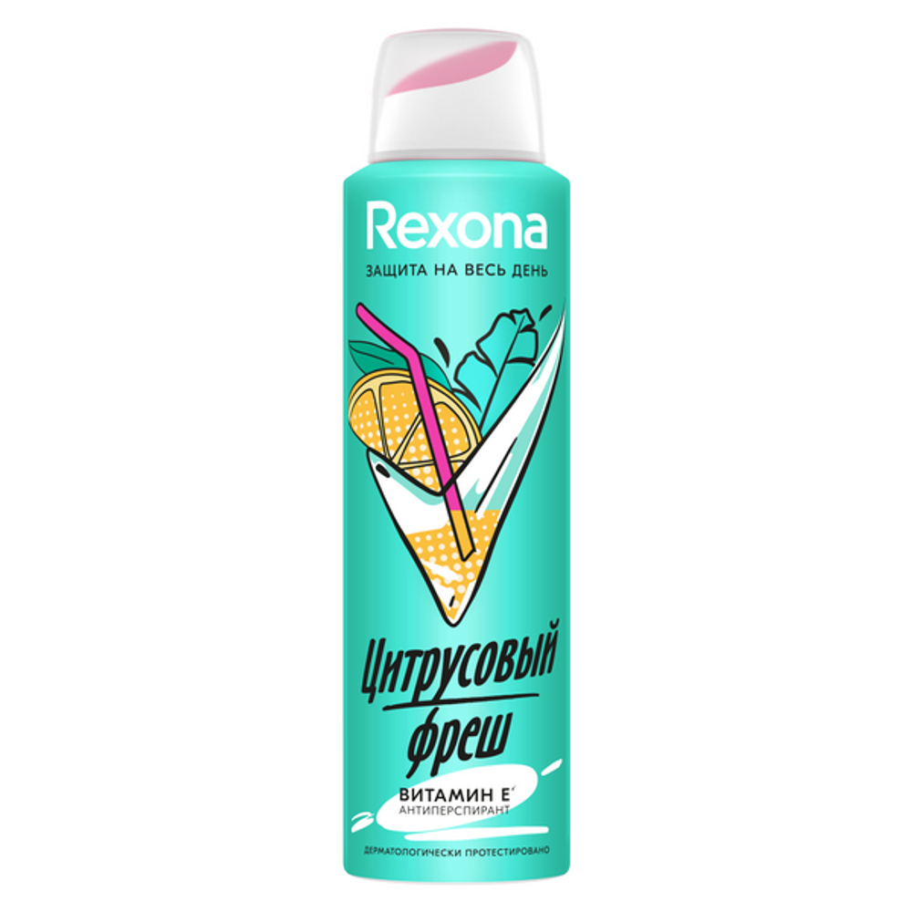 Rexona Дез-спрей Цитрусовый Фреш 150мл. *6 / 396 / 3168 /