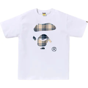 A Bathing Ape Bathing Ape Check Fw25 Футболка