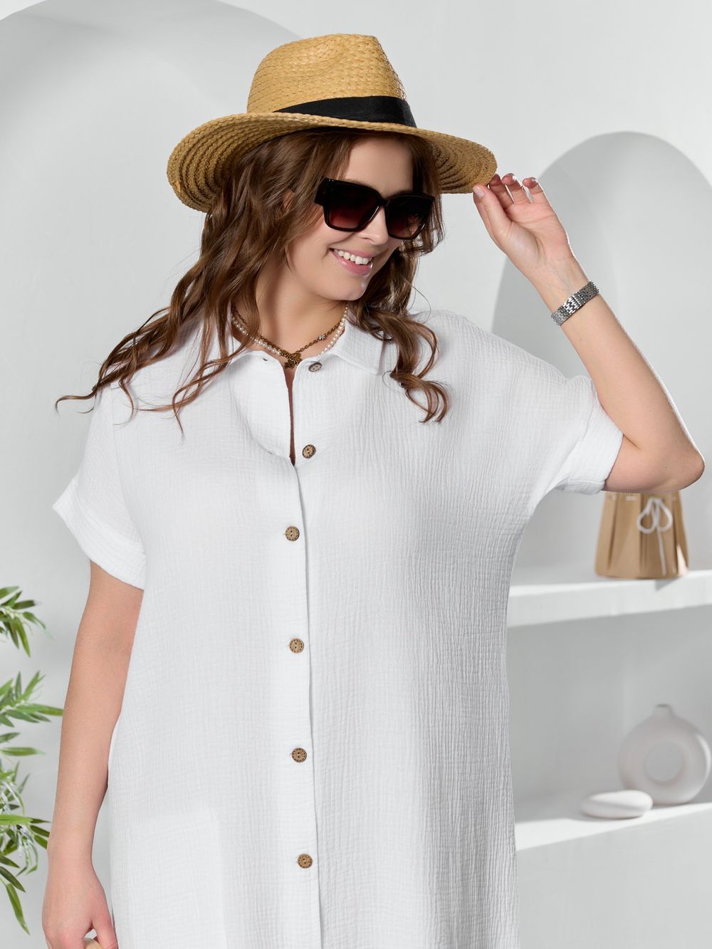 Платье Вуаль-5 Виотекс БЕЛЫЙ