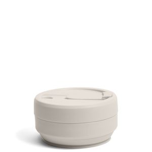 Стакан складной силиконовый Stojo Biggie Oat, 16 oz / 470 мл