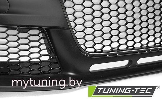 Бампер передний RS STYLE CHROME BLACK для Audi A4 B8