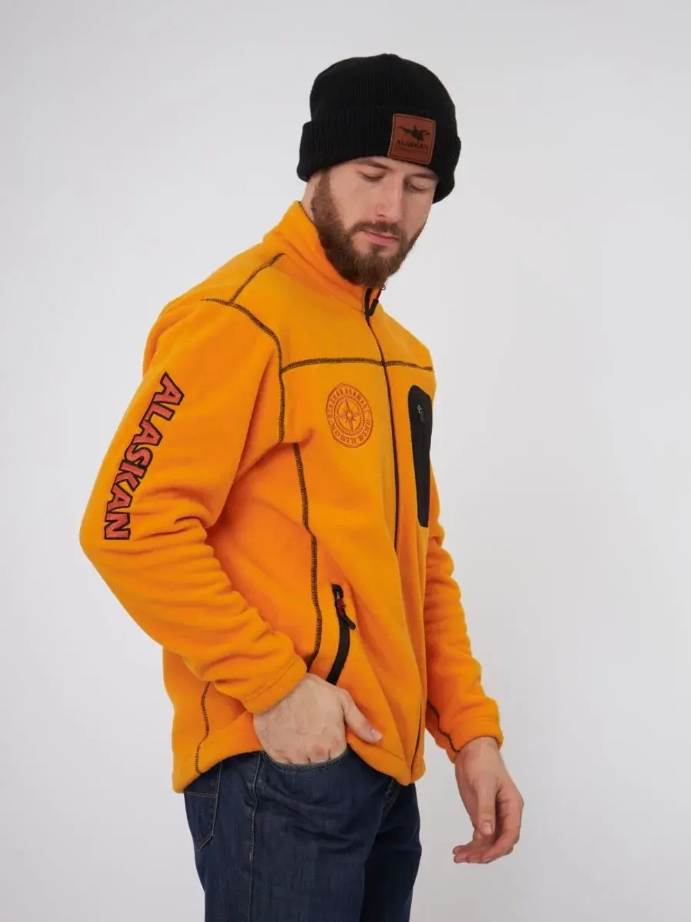 Куртка флисовая Alaskan NorthWind желтый XXXL