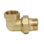 Соединитель латунь американка Ду 20 (3/4") угловой ВР/НР VALFEX VF.098.L.034