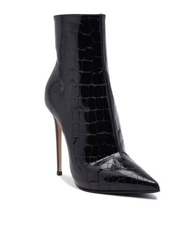 Кожаные ботильоны на шпильке eva 120 Le Silla - черный(2039A100R1PPLYL)