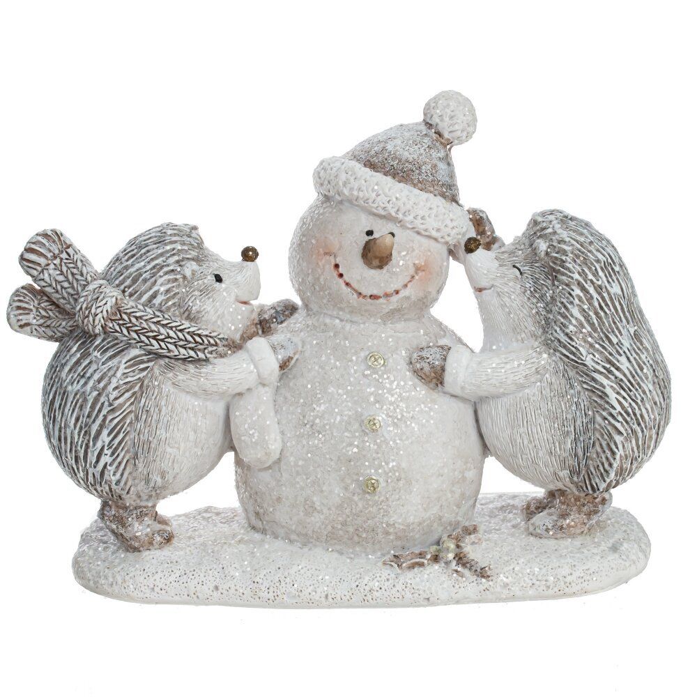 GAEM Фигурка декоративная "Ёжики", L15 W6 H11 см