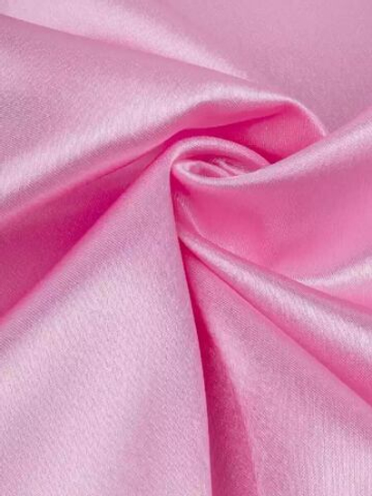 Креп-сатин розовый №23