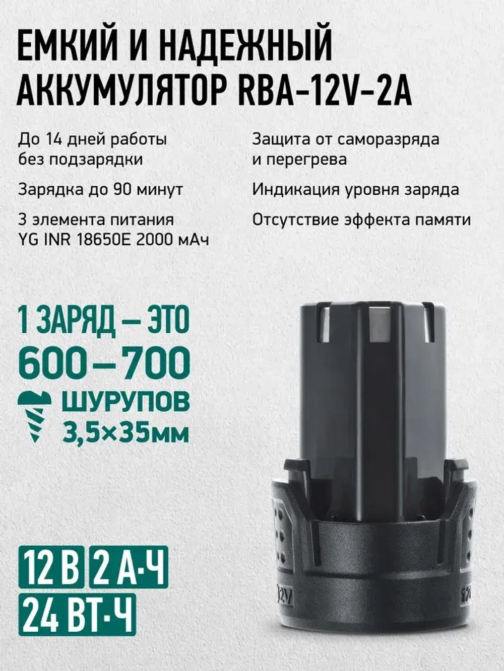 ROKODIL / Бесщеточный аккумуляторный шуруповерт 12В 36Нм 1АКБ / Rokodil Twist 2 Air (set 1), блокировка шпинделя, металлический патрон, кейс, оснастка в комплекте