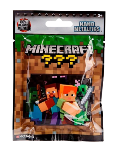 Рандомная Фигурка Blind Box Minecraft Nano Single Blind Bag in PDQ