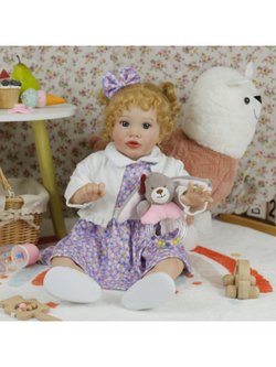 Кукла Реборн мягконабивная LifeReborn 60см (LR-019)