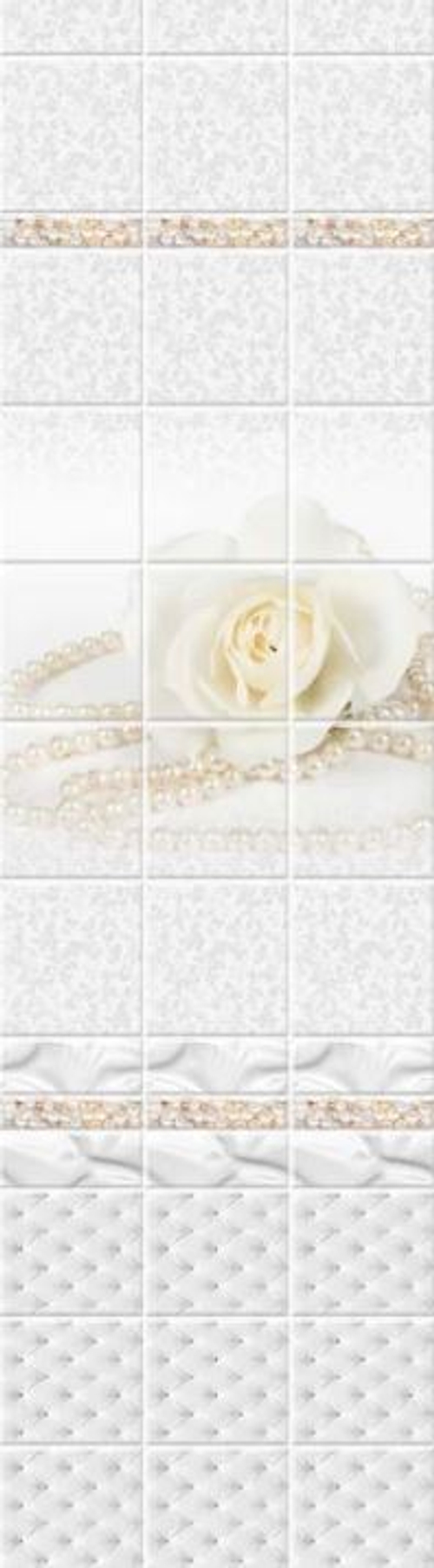 Панель ПВХ фотопечать Элеганс цветок 2700х250мм