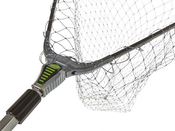 Подсачек склад. Lucky John телескопический 200х60х60см корд