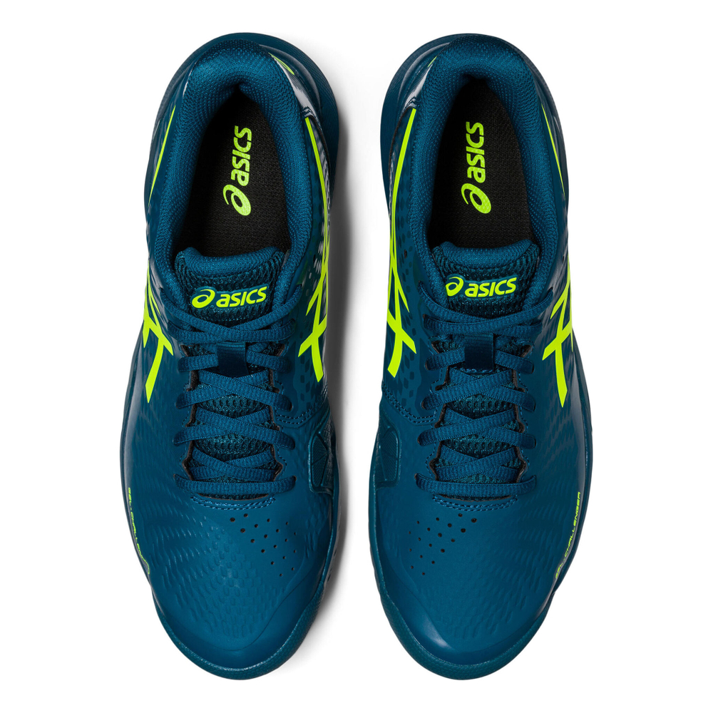 Мужские теннисные кроссовки ASICS Gel-Challenger 14 All Court Shoe Men - Petrol, Neon Yellow