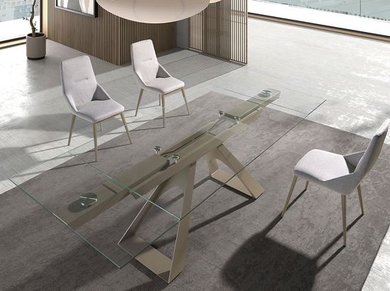 Стул 4132/A137 светло-серый тканевый Испания 