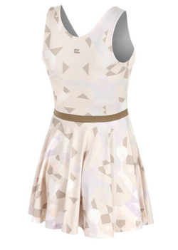Теннисное платье Bidi Badu Paris 2025 - бежевое