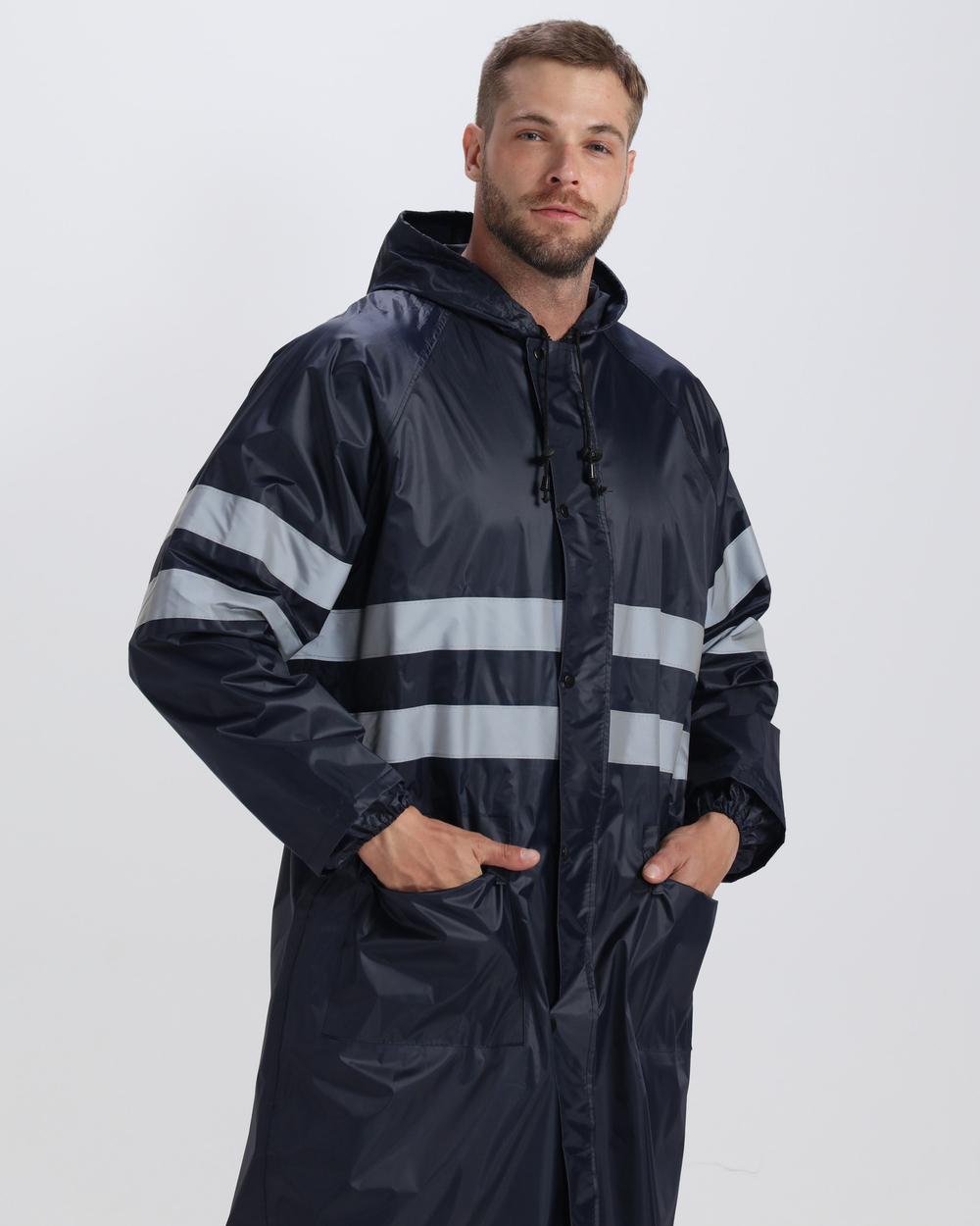 Плащ влагозащитный PROFLINE Specialist СОП (ПВХ,210), т.синий