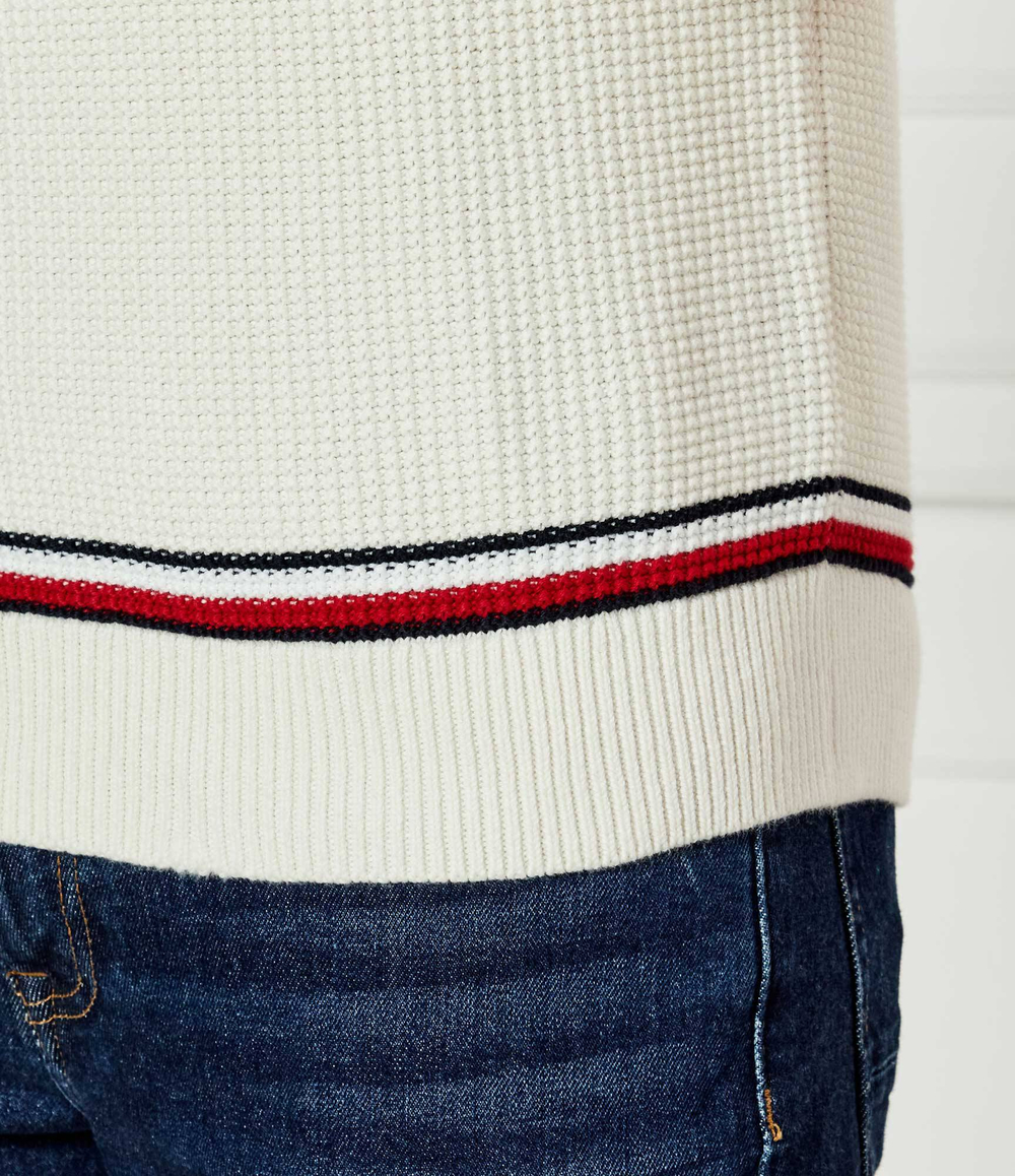Свитер Tommy Hilfiger - экрю(MW0MW38086)