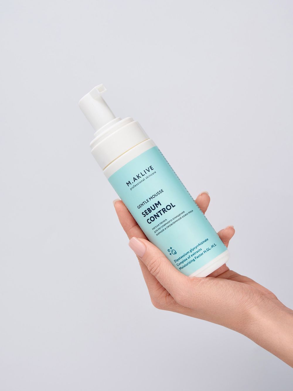 M.Aklive Пенка для умывания "Себум контроль" 150мл
