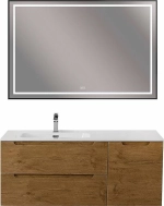 Тумба с раковиной BelBagno ETNA-1200-2C-1A-SO-RN-L/R Rovere Nature