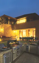 Встраиваемый газовый гриль Broil King Imperial QS 690 BI, 8 горелок, вертел