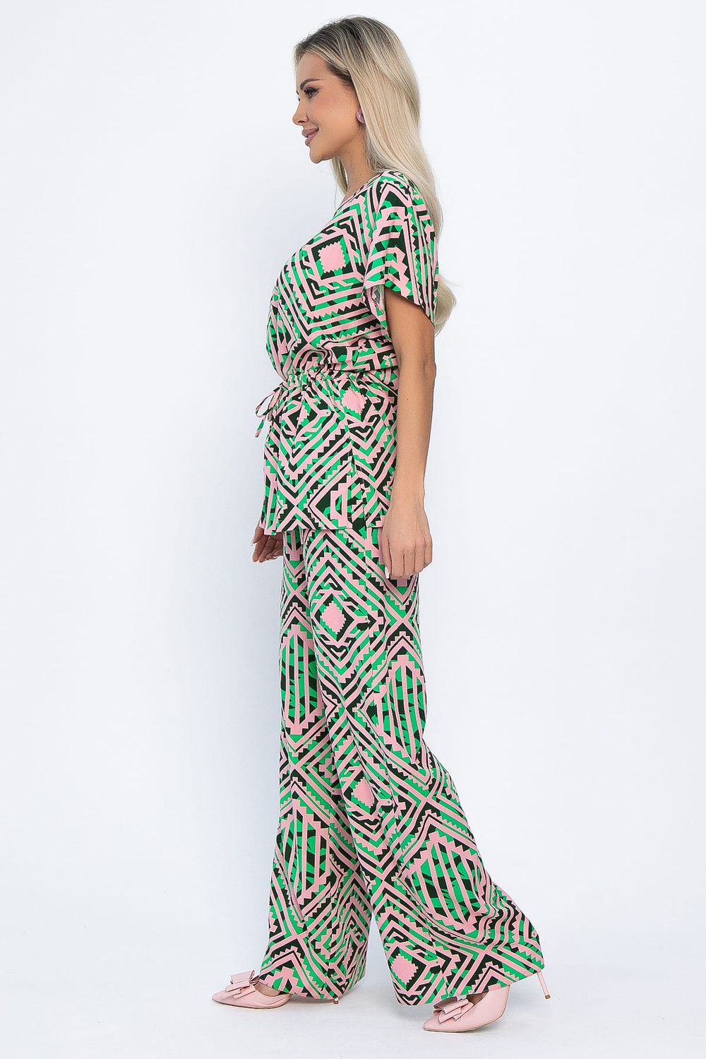 Костюм Аксиома успеха (зелено-розовый) К15337-5М LT Collection