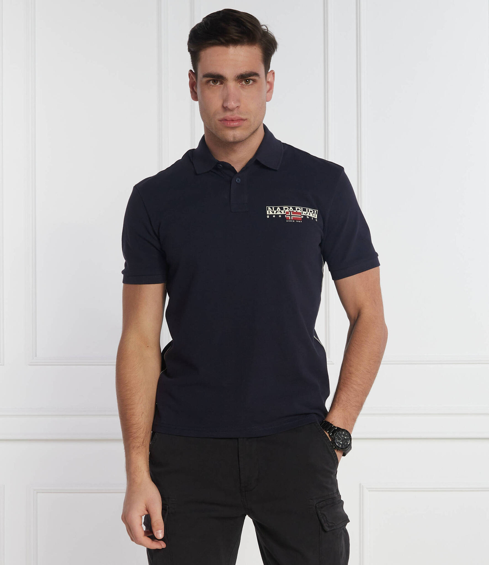 Поло E-AYLMER Napapijri - темно-синий(NP0A4HTN)