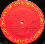 Footloose (Original Motion Picture Soundtrack) Япония 1977г.