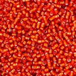 Японский бисер TOHO Treasure (№25F), с внутренним серебрением, прозрачный матовый