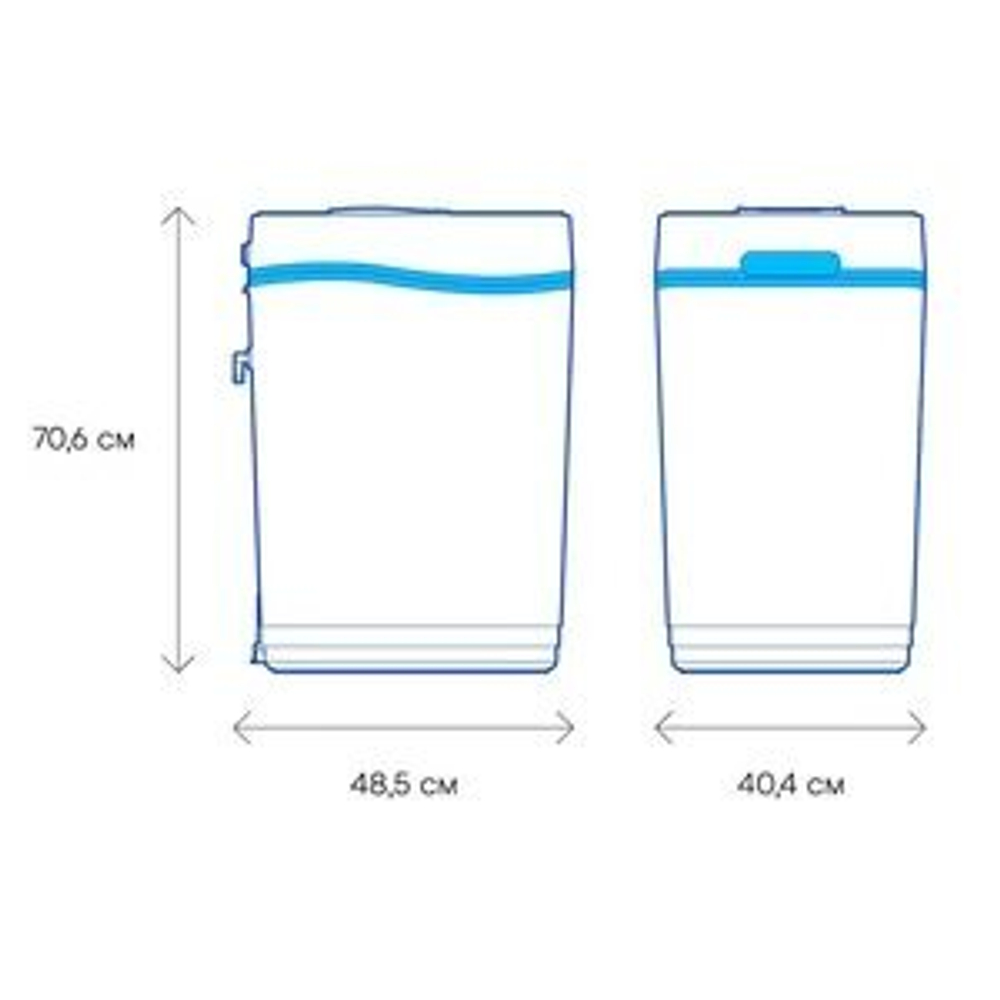 Фильтр для умягчения воды Аквафор WS800 P1