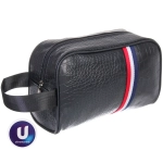 Несессер мужской «ФРАТЕЛЛИ», полоски, цвет черный, 25*15*9см (лейбл Ultramarin)