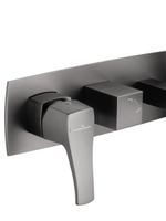 Смеситель для ванны встраиваемый WONZON & WOGHAND FLEX, Темный графит (WW-88889072-BGM)