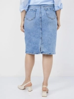 Юбка джинсовая прямая