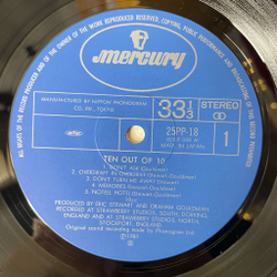 Винтажная виниловая пластинка LP 10cc Тен Си Си Ten Out Of 10 (Japan 1981) (Obi)
