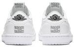 Кроссовки Jordan Air Jordan 1 Ret Low Slip White (Женская размерная сетка)