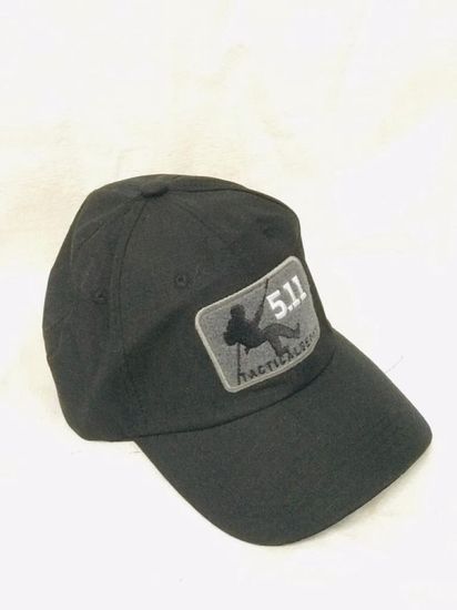 [M] Бейсболка 5.11 Tactical с логотипом альпиниста (чёрный)