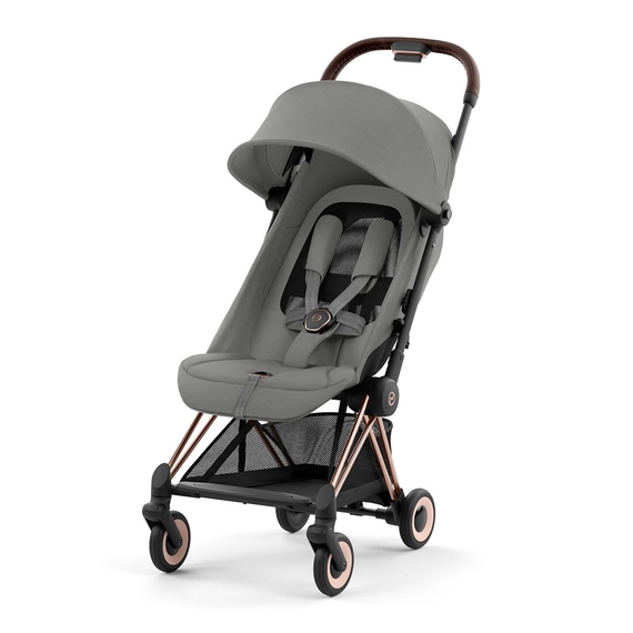 Прогулочная коляска Cybex Coya Mirage Grey шасси Rosegold