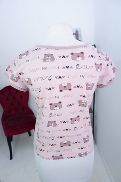 Футболка для дома, визуально на 44 размер