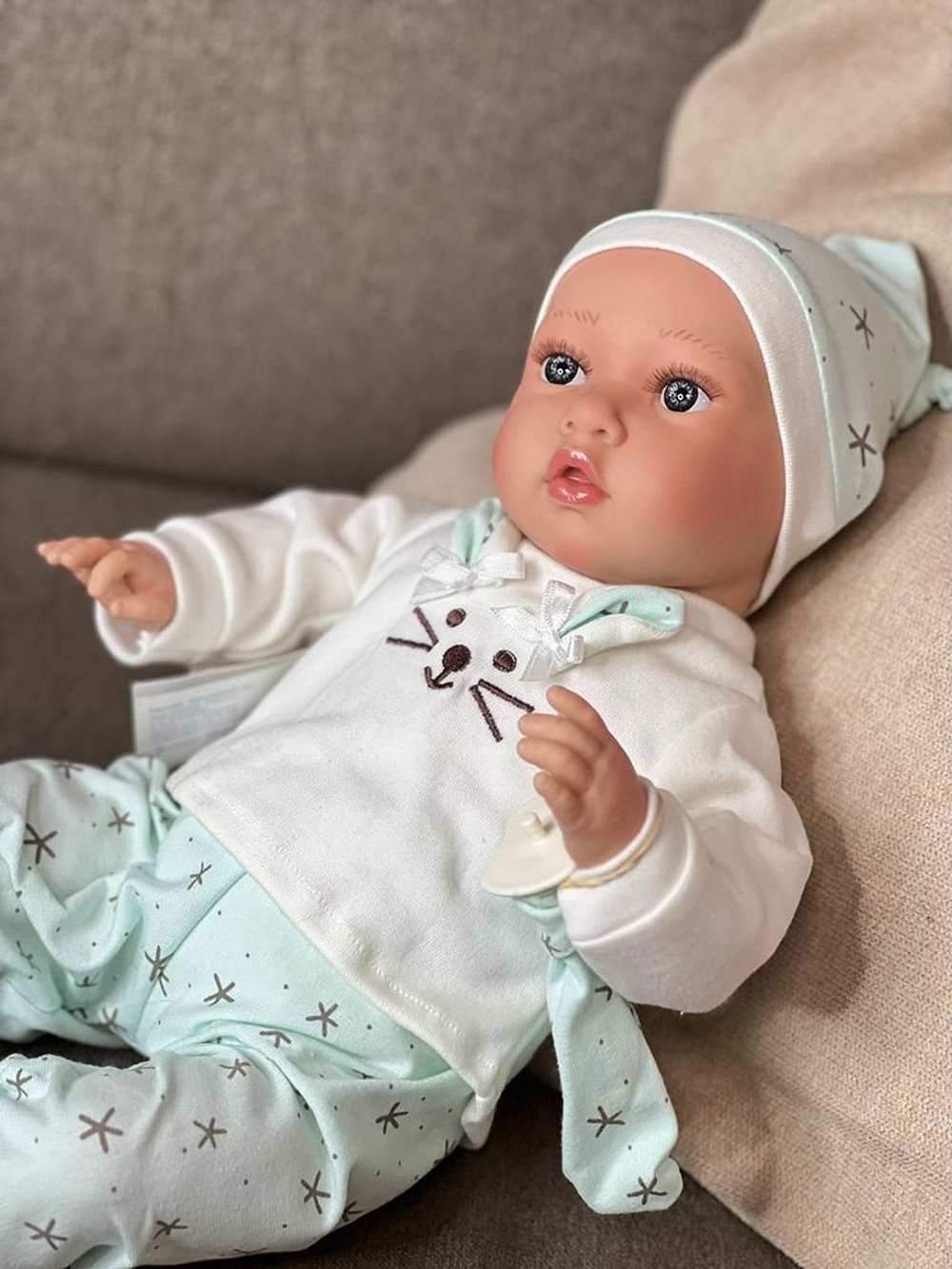 Кукла Nines 40см Susette Little мягконабивная в пакете (N4010K)